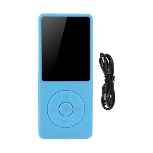 Mp4 Player with 16gb Memory Portable Mp4 Player with Builtin Speaker Blue