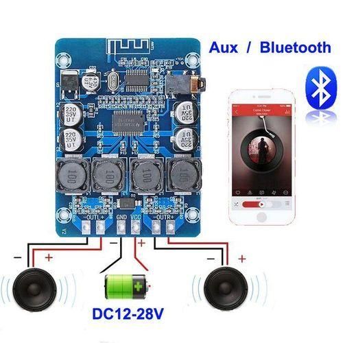 245W TPA3118 Stereo Audio Bluetooth Digital Power Amplifier Board Dual Channel  Aux ClD HIFI DIY Amplificador Module