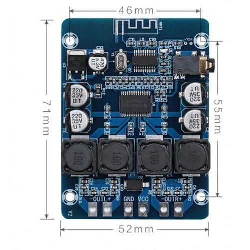 245W TPA3118 Stereo Audio Bluetooth Digital Power Amplifier Board Dual Channel  Aux ClD HIFI DIY Amplificador Module