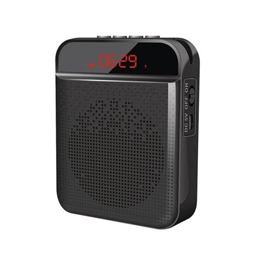 Mini Voice Amplifier Portable Rechargeable Bluetooth Speaker With Microphone 5w 3000mah Pa System For Teacher Tour Guide