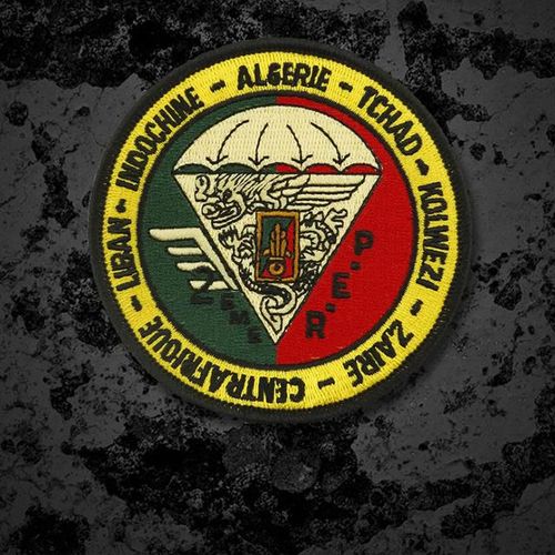Foreign Legion Embroidery Patches 2nd Parachute Regiment Walk With Devil Badge Honneur Warrior Diy Decor