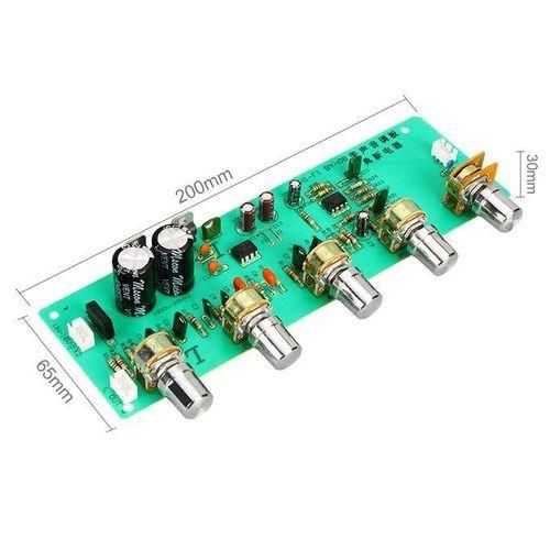 2.0 Hifi Audio Preamplifier Board BMidrange Treble Balance Adjustable Audio Preamp Board With Tone Control