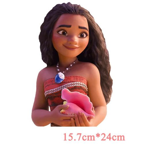 Moana Patch Patches For Clothing Heat Transfer Parches Bordados Para La Ropa Appliques On Vinyl For Clothes
