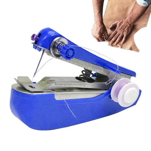 Handy Sewing Machine Portable Handheld Sewer Machine Lightweight Construction Needlework Tool For Business Trip Dormitory Home