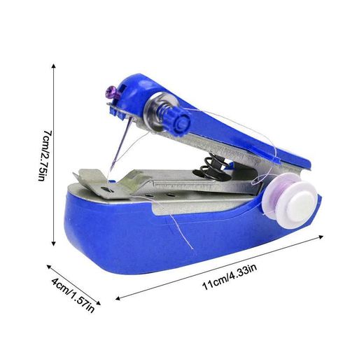 Handy Sewing Machine Portable Handheld Sewer Machine Lightweight Construction Needlework Tool For Business Trip Dormitory Home