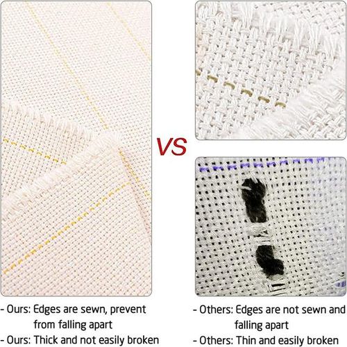 1x1m Primary Tufting Cloth Marked Lines For Carpet Cut And Loop Pile Tufting Diy Monk Cloth Tapestry Rug Making Needlework