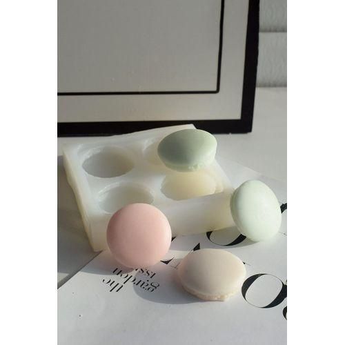 Macaroon Biscuit Fondant Cake Silicone Mold Diy Macaroon Aromatherapy Candle Gypsum Chocolate Mu Si Silicone Mold