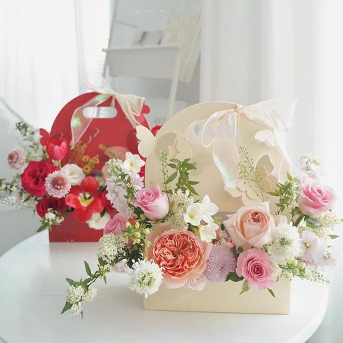 10Pcs Butterfly Flower Box Gift Box For Graduation Party
