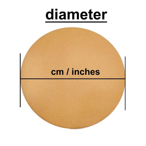 2mm Thickness 3Layer Circular Corrugated Cardboard for Creative Diy Handmade Handcraft Material Artwork Pad Pack of 20