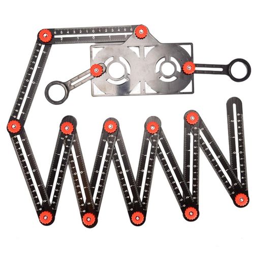 Ruler  Tile   for DIY Measuring Tool 12 fold