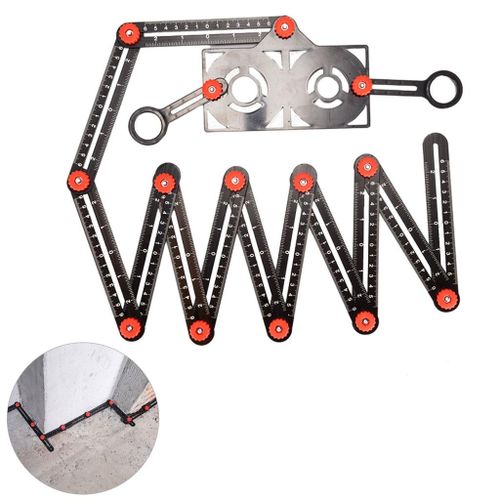 Ruler  Tile   for DIY Measuring Tool 12 fold