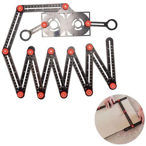 Ruler  Tile   for DIY Measuring Tool 12 fold