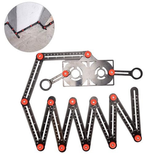 Ruler  Tile   for DIY Measuring Tool 12 fold