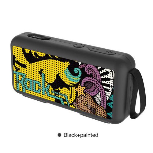 Portable Wireless Speaker Outdoor Bluetooth 5.0 Loudspeaker Mini Bass Box Surround Column Stereo Music Player Support Fm Tf Card