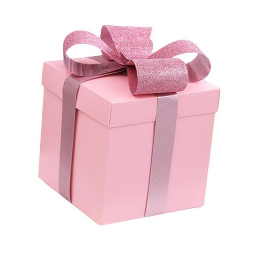 Christmas Gift Boxes Christmas Decorations Squared Pink