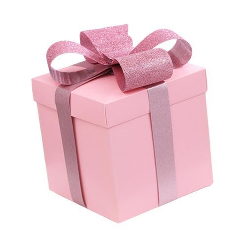 Christmas Gift Boxes Christmas Decorations Squared Pink