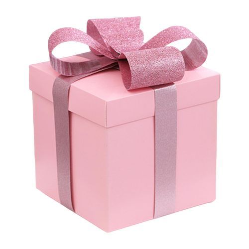 Christmas Gift Boxes Christmas Decorations Squared Pink