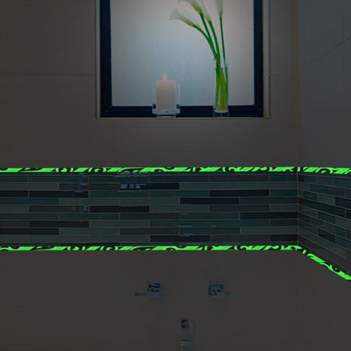 6 Self-adhesive Waistline Sticker Luminous Border Style04