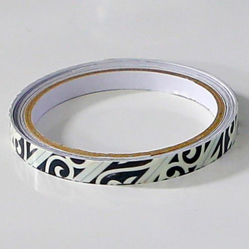 6 Self-adhesive Waistline Sticker Luminous Border Style04