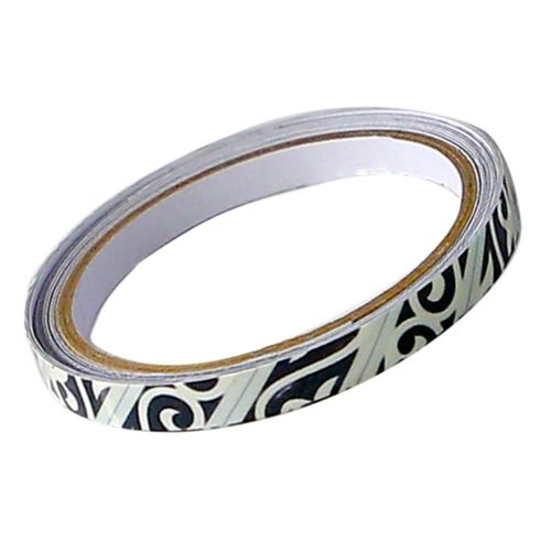 6 Self-adhesive Waistline Sticker Luminous Border Style04