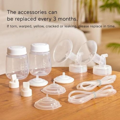 BreastPump Parts Compatible with Spectra S1/S2/9 Plus, Accessories, Full Set Replacements