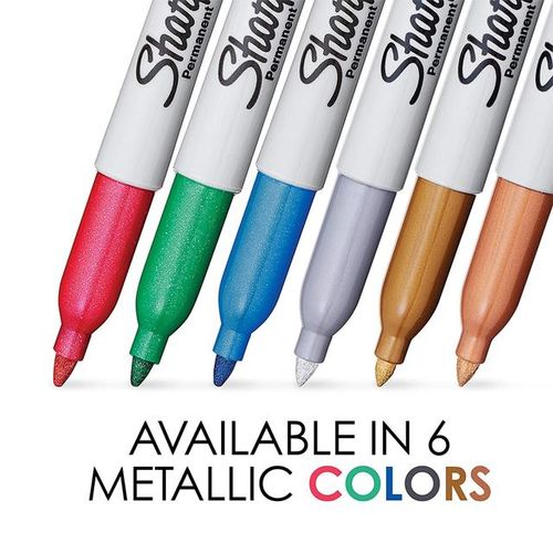 Sharpie Metallic Permanent Marker 39100 Gold Sliver Copper Maker Sign Pen Pengreat For Dark Surfaces Fine Point 1962526