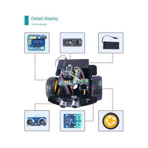 915 Generation Car Smart Robot Programming Kit DIY Electronic Kit Smart Car Robot Kit Programming Learning Programming Kit