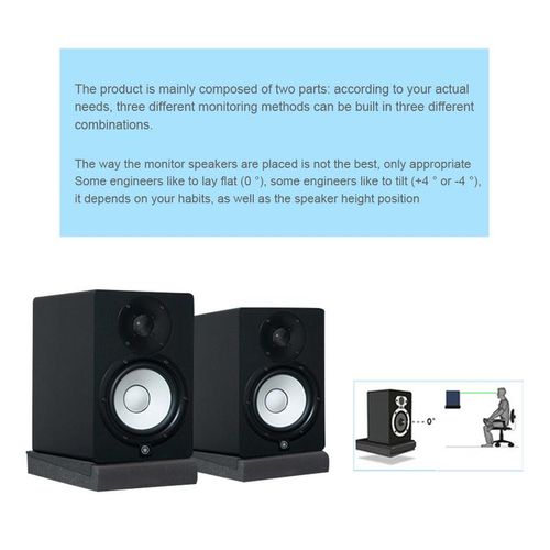 30x20x4.5cm Sponge Studio Monitor Speaker