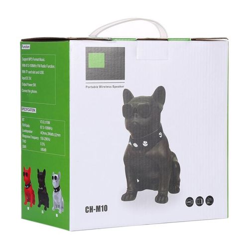 CH-M10 Bulldog Stereo Wireless Bluetooth Speaker