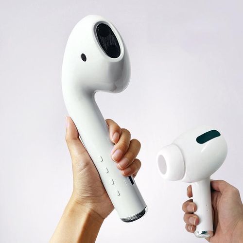 Funny Big Headset Design Bluetooth Speaker Cool Wireless Column Support Tws Pairing Stereo Sound Of Ios/android Huge Earbud