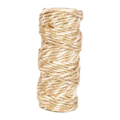 Twine Rope Multifunction Gift Box Decor Braided White Wood