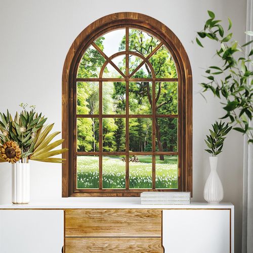 Fake  Sticker Window Poster Decor Window Decal