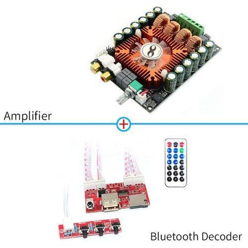 TDA7498E Amplifier Board ClassD Audio 2.0 Channel  High Power HifiL Mono 220w Amplifiers For  Home Sound SystemsAmilifier And Player