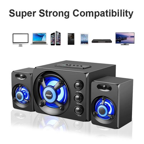 Sada Speaker For Home 3 In 1 Combination Wired Speaker Portable Music Player Subwoofer Usb Powered Set 3.5mm Stereo Jack Speaker