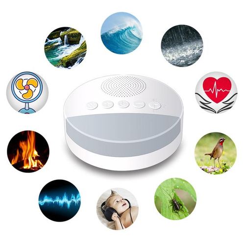 Plastic White Noise Machine Reusable Small DC 5V Night Baby Household Travelling Sleeping Sound Player