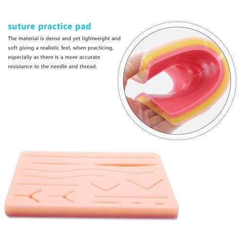 915 Generation Skin Suture Training Kit Pad Suture Training Kit Suture Pad Trauma Accessories for Practice and Training Use
