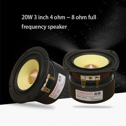 15 30w 3 Inch Speaker 4ohm~8ohm Fever Full Range Speaker Hifi Home Audio Amplifier Speaker 89db 3db Car Audio Modified Speaker