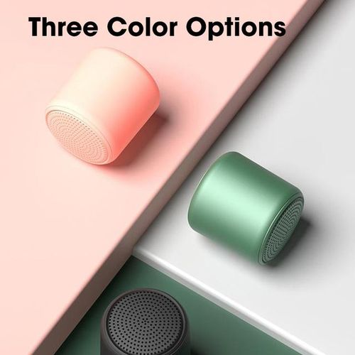 Mini Pink Speakers Bluetooth Column Stereo Sound Box Dual Connection Portable Outdoor Speaker Loudspeaker Wireless Music Player