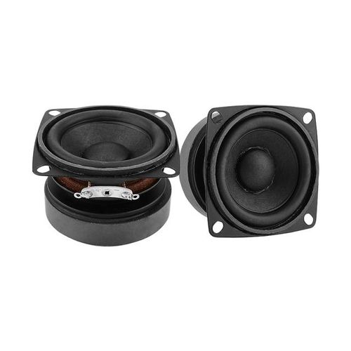 Aiyima 2 Inch 2pcs 53mm Mini Portable Audio Speaker 4 Ohm 15w Full Range Music Stereo Loudspeaker For Home Theater Amplifier Diy