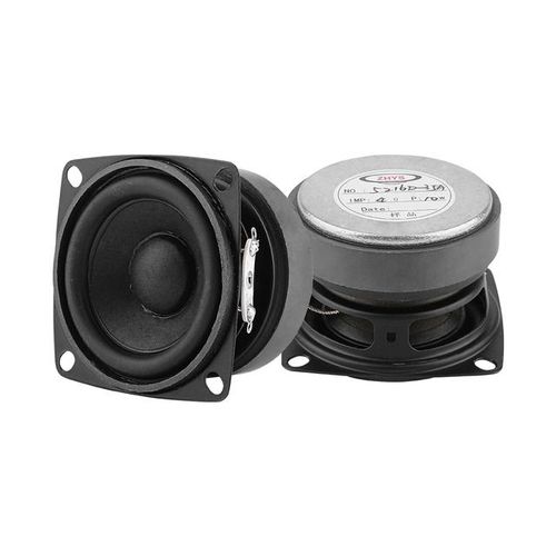 Aiyima 2 Inch 2pcs 53mm Mini Portable Audio Speaker 4 Ohm 15w Full Range Music Stereo Loudspeaker For Home Theater Amplifier Diy