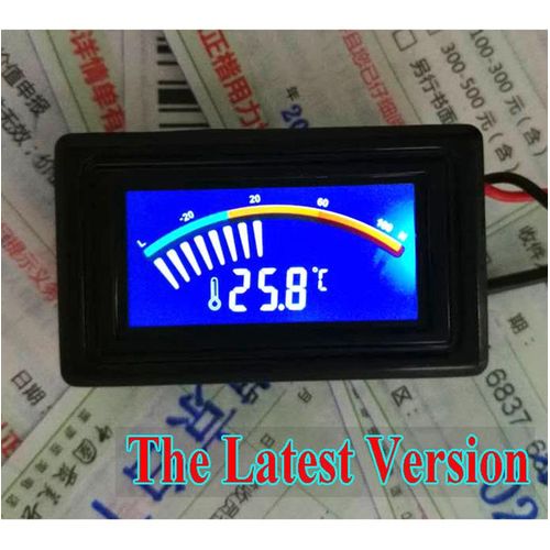 Digital LCD Temperature Meter For Water Liquid Cooler System Computer 5V
