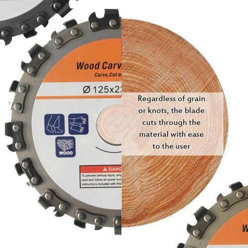 125mm 16 Tooth Stainless Steel Grinding Machine Woodworking
