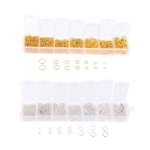 3000pcs Open Jump Rings Split Rings For Jewlery Making DIY Earring