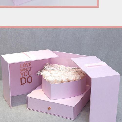 Empty Flower Box Valentine's Day Gift For Celebrations