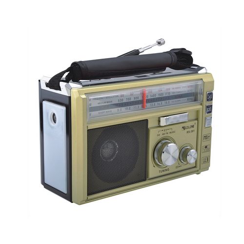 Rx-381bt Three Band Radio Retro Portable Plug-In Card