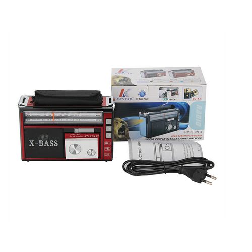Rx-381bt Three Band Radio Retro Portable Plug-In Card