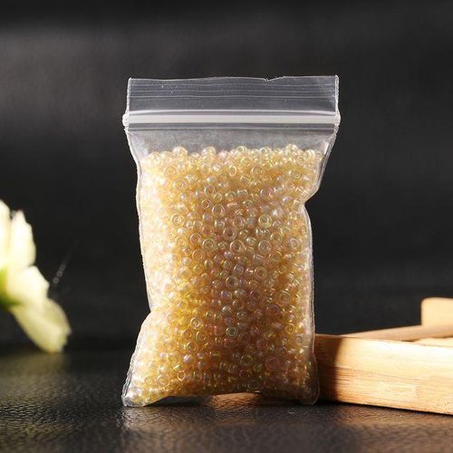 1 Bag 2mm Colorful Round Loose Glass Spacer Beads-Black