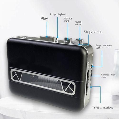 USB Cassette Capture Radio Player USB Cassette Tape to MP3 Converter