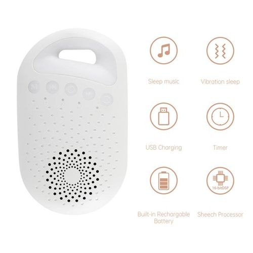 Portable Baby Sleep Machine White Noise Sound Machine for Baby Sleeping 26 Soothing Sounds 15/30/60/90min Timer Night