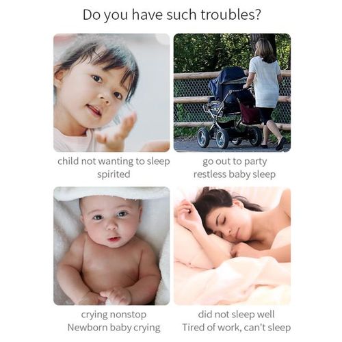 Portable Baby Sleep Machine White Noise Sound Machine for Baby Sleeping 26 Soothing Sounds 15/30/60/90min Timer Night